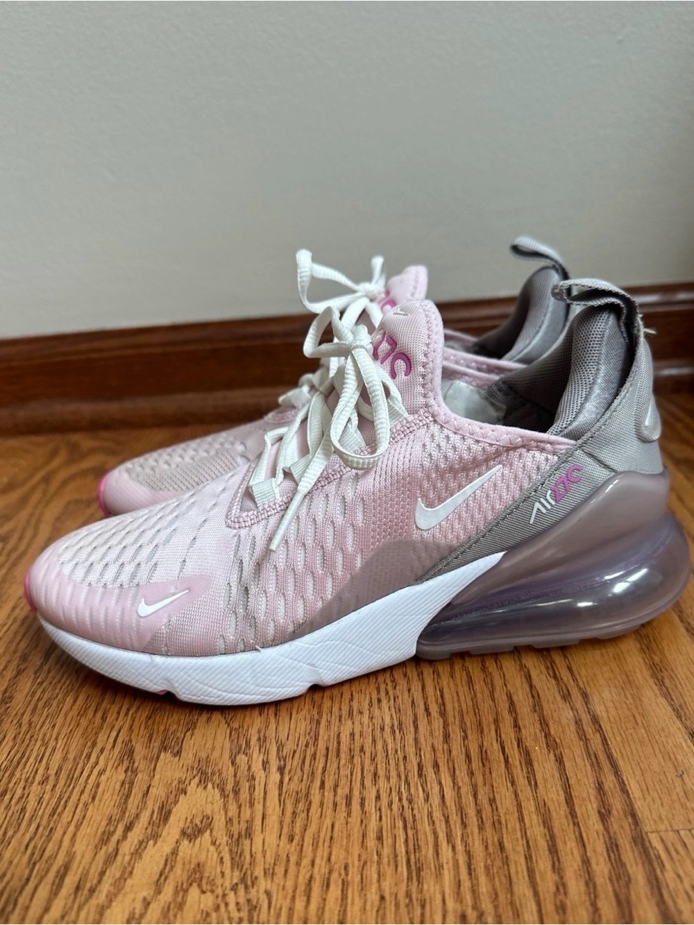 Nike Air Max 270 Shoes Girls 4.5Y Women’s 6 Pink